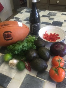 Everything you need. Good for tailgating or drinking Wright's Station's Pinot Nior!